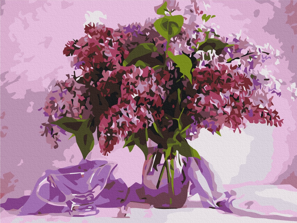 Mal efter tal - Favorite lilac