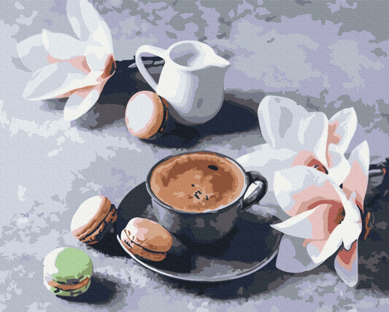 Mal efter tal - Coffee and magnolias