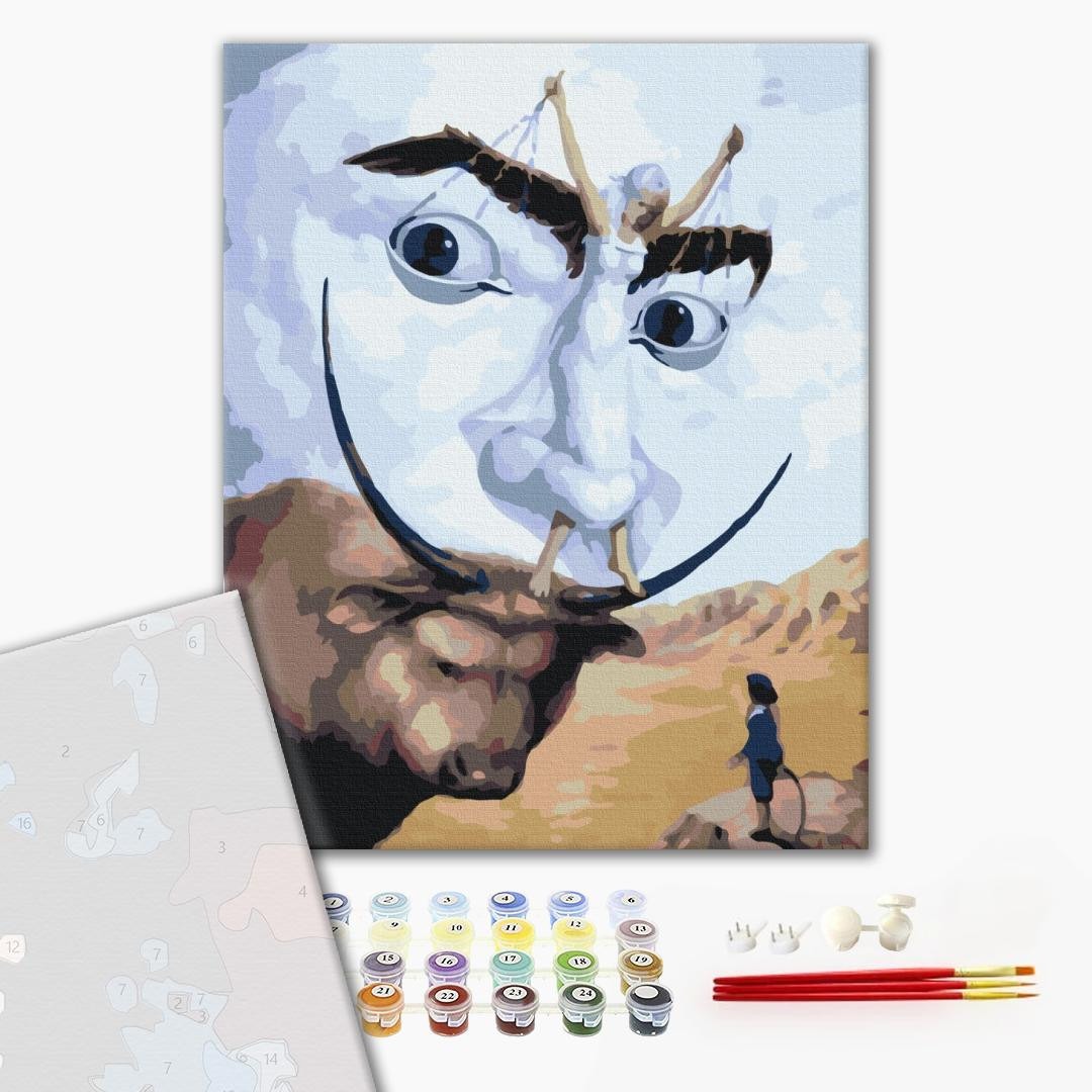 Mal efter tal - Abstraction Dali