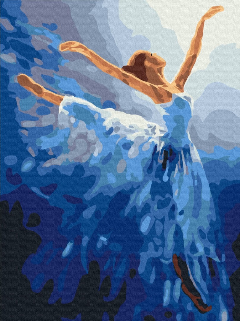 Mal efter tal - Air ballerina