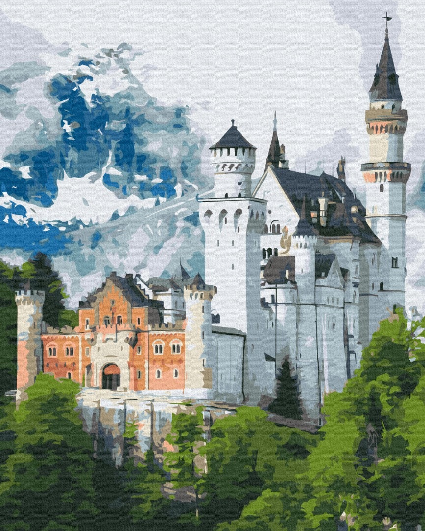 Mal efter tal - Neuschwanstein Castle