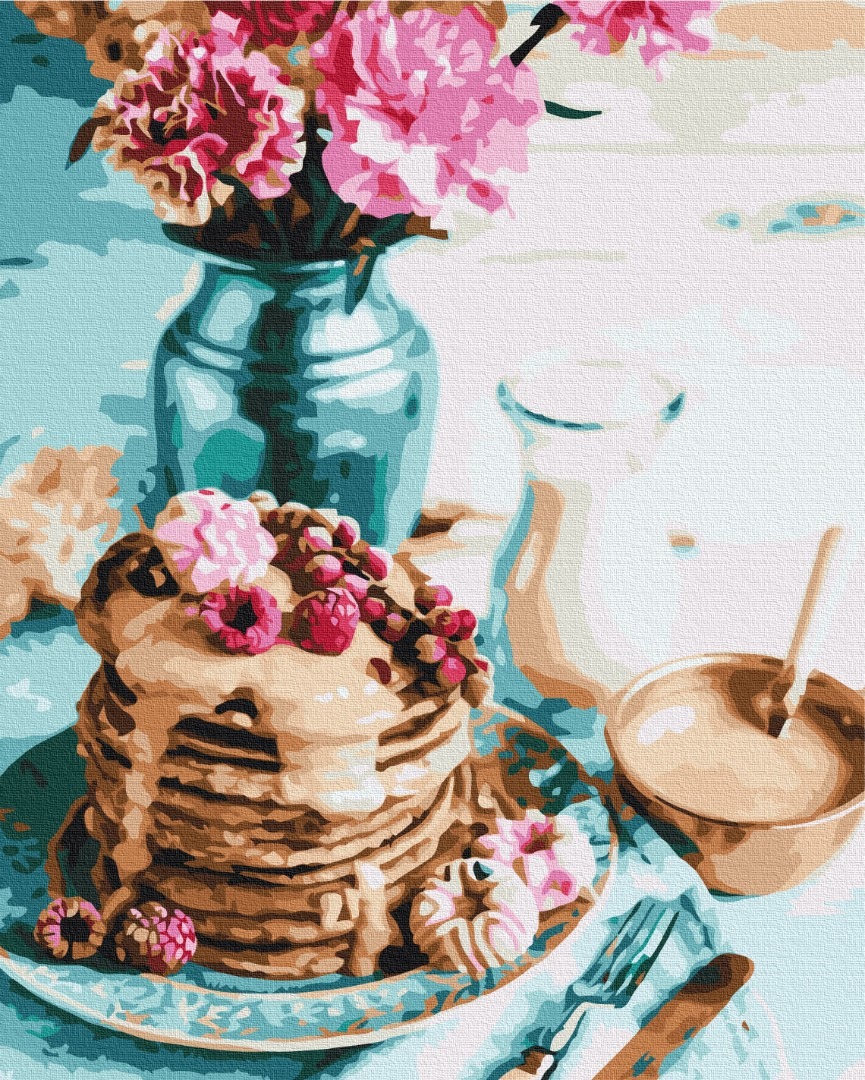 Mal efter tal - Pancakes for breakfast