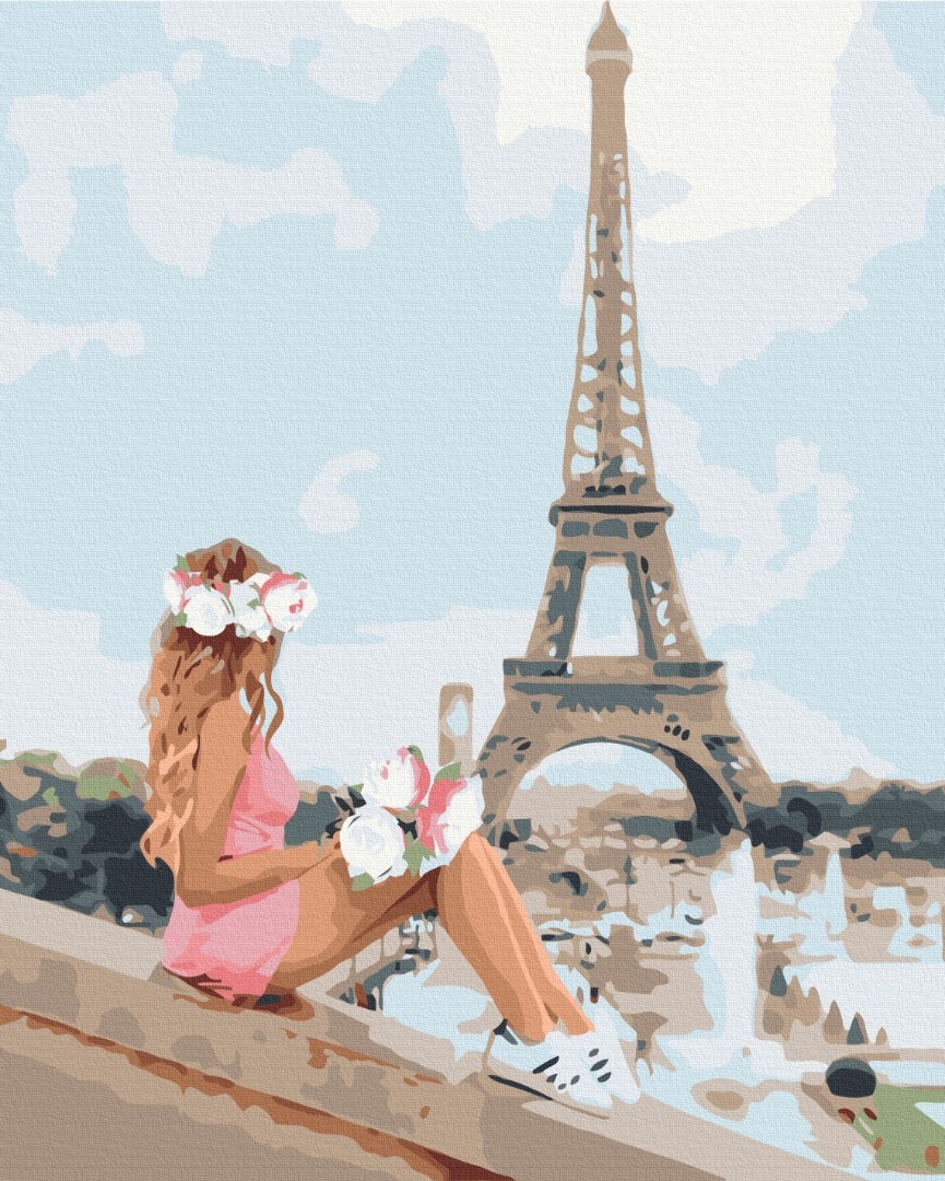 Mal efter tal - In the summer in Paris
