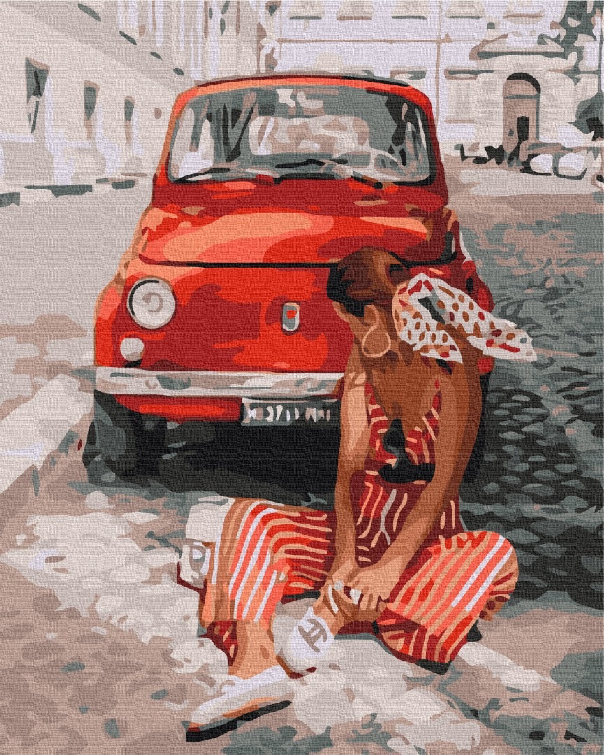 Mal efter tal - Summer in red