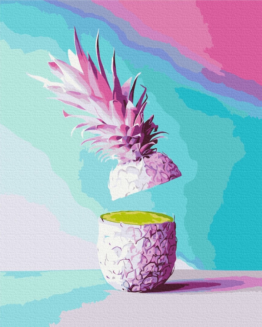 Mal efter tal - A piece of pineapple