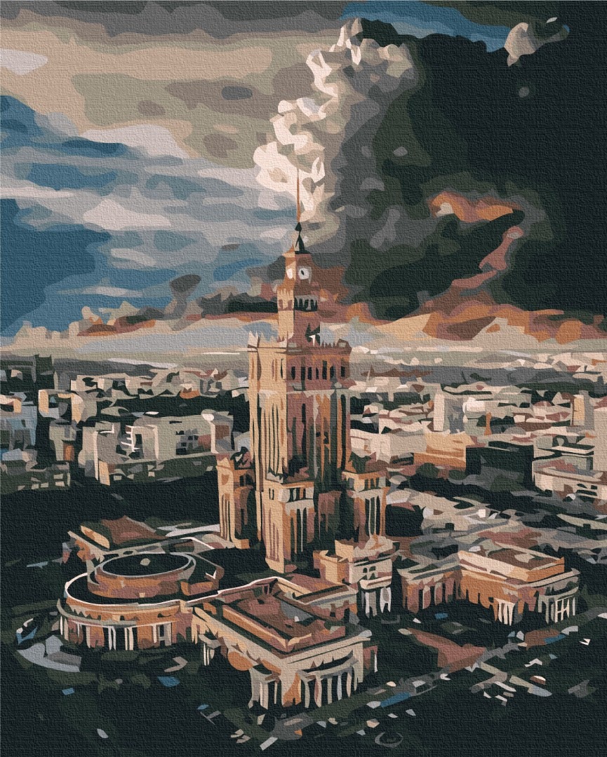 Mal efter tal - Center of Warsaw