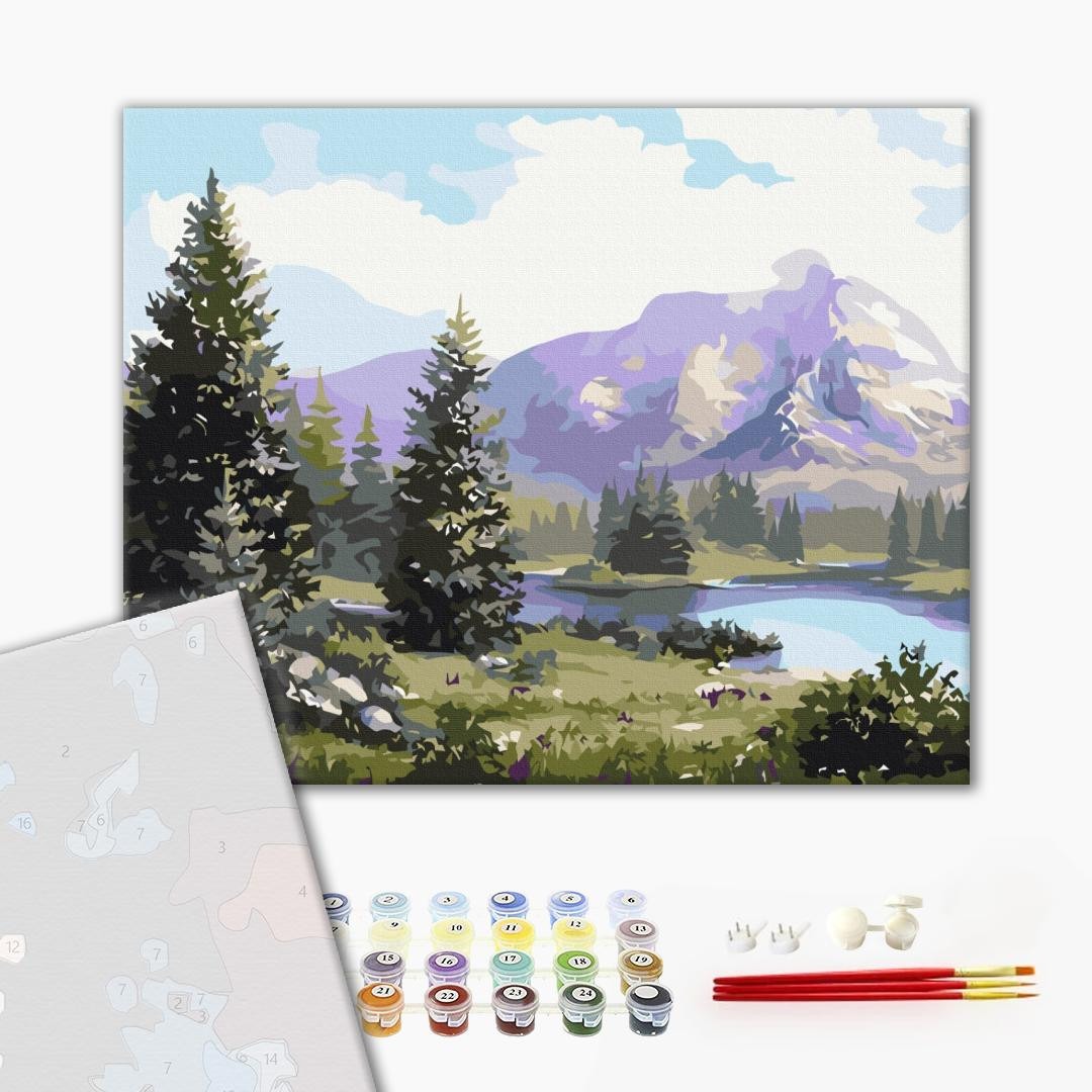 Mal efter tal - Wonderful mountains