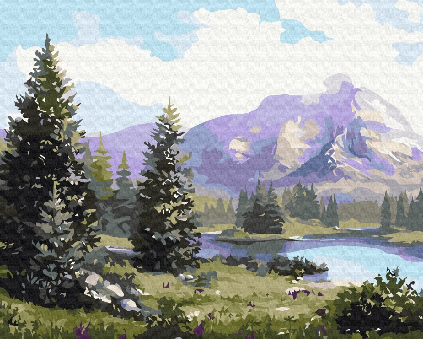 Mal efter tal - Wonderful mountains