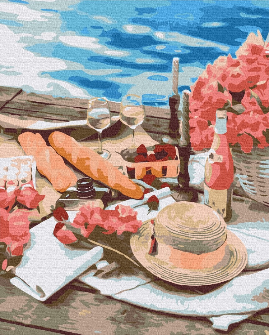 Mal efter tal - Picnic by the sea