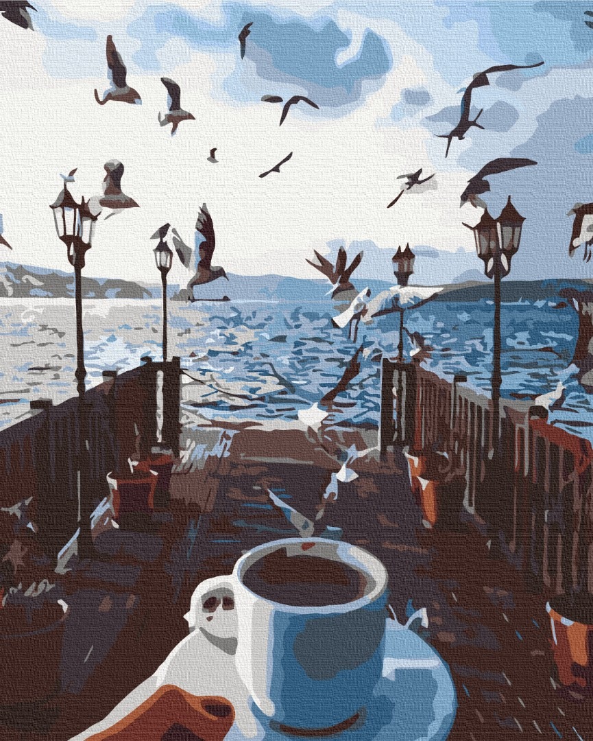 Mal efter tal - Sea of coffee
