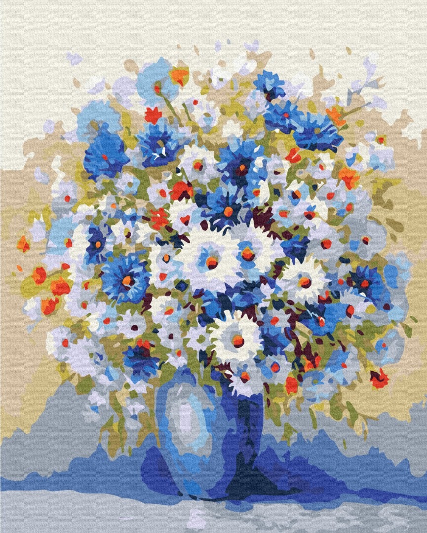 Mal efter tal - Field bouquet