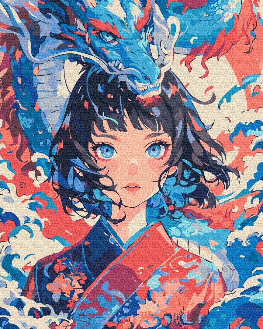 Mal efter tal - The girl who became a dragon