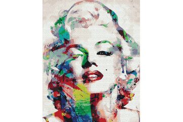 Mal efter tal - Colorful Merlin Monroe