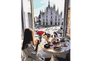 Mal efter tal - Breakfast in Milan