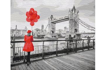 Mal efter tal - London lady