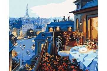 Mal efter tal - Paris view