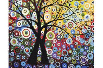 Mal efter tal - Tree of happiness