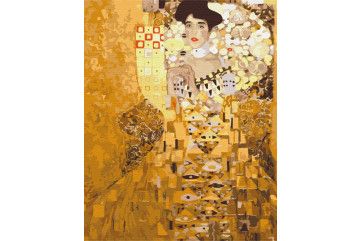 Mal efter tal - Portrait of Adele Bloch-Bauer I. Gustav Klimt