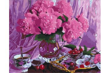 Mal efter tal - Peonies