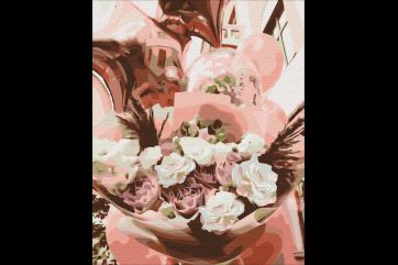 Mal efter tal - Air flowers