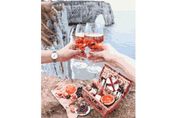 Mal efter tal - Breakfast on the rocks