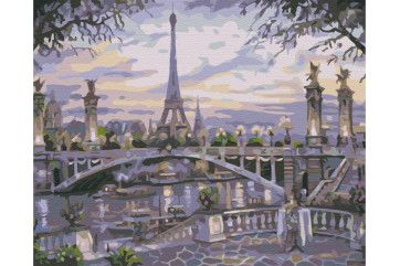 Mal efter tal - Fog in Paris