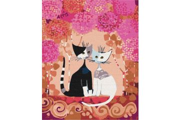 Mal efter tal - Fabulous cats