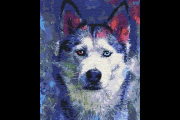 Mal efter tal - Husky look