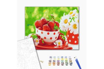 Mal efter tal - Strawberry snack