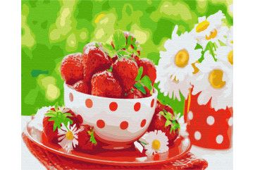 Mal efter tal - Strawberry snack