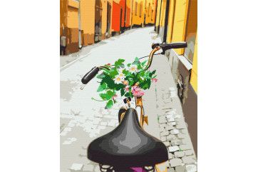 Mal efter tal - Cycling in the old town