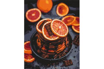 Mal efter tal - Citrus pancakes