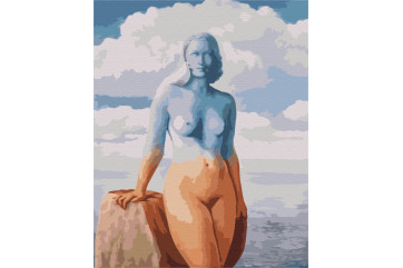 Mal efter tal - "Black Magic" by Rene Magritte