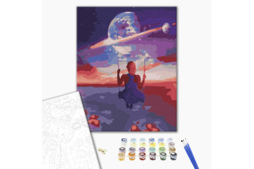 Mal efter tal - Space dreams