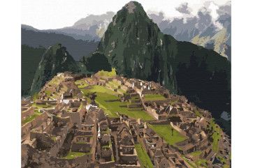 Mal efter tal - Machu Picchu