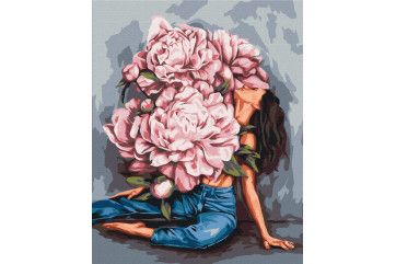 Mal efter tal - Whirlpool of peonies @Daria Mikhailishina