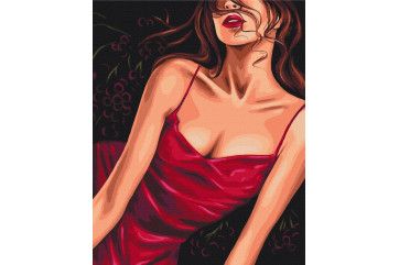 Mal efter tal - Seductive red © Alla Berezovska