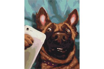 Mal efter tal - Charlie selfie ©Lucia Heffernan