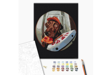 Mal efter tal - Pupperoni delivery ©Lucia Heffernan