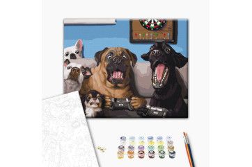 Mal efter tal - Gamers ©Lucia Heffernan