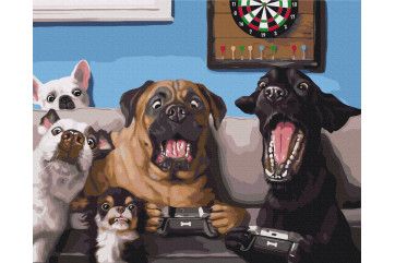 Mal efter tal - Gamers ©Lucia Heffernan