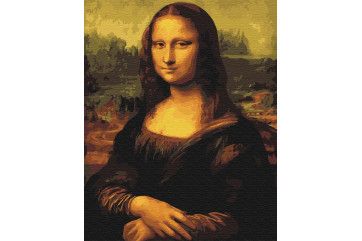 Mal efter tal - Mona Lisa