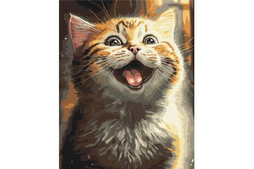 Mal efter tal - Inspirational kitty © Маріанна Пащук