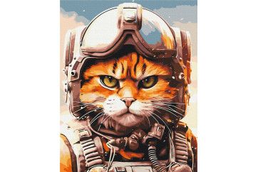Mal efter tal - Cat is the chief pilot © Маріанна Пащук