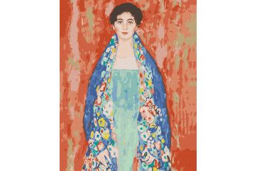 Mal efter tal - "Portrait of a Lady" by Gustav Klimt