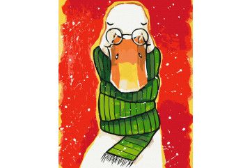 Mal efter tal - Warm scarf © ANNART