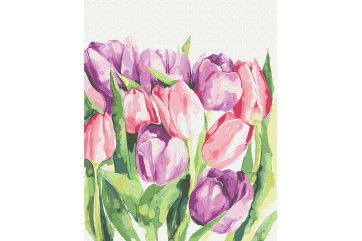 Mal efter tal - Morning tulips © Karolina Bundash