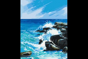 Mal efter tal - Water shape © Hanna Rolinska