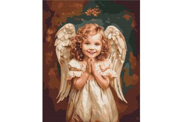 Mal efter tal - An angelic smile