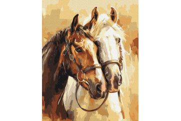 Mal efter tal - Noble horses